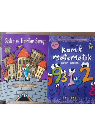 Vanilya Yayınları Eğlenceli Matematik+sesler Ve Harfler Sarayı