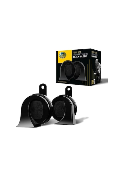Hella 011225831 Siyah 12v Bx Trompet Korna Seti Evrensel Uyum