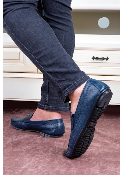 Artsy Hakiki Deri Erkek Günlük Ayakkabı, Rog Loafer Ayakkabı