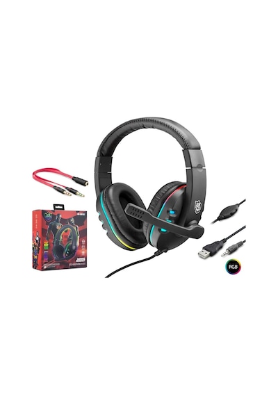 Karler KR-GM101 Mikrofonlu Oyuncu Kulaklığı