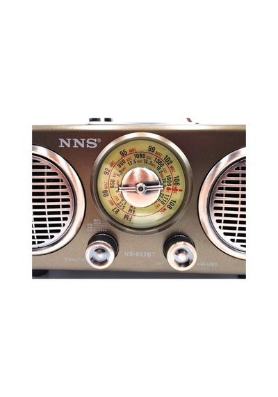 Gramofon Görünümlü Şarjlı Ahşap Bluetooth Speaker Nostaljik Hoparlör Fm Radyo