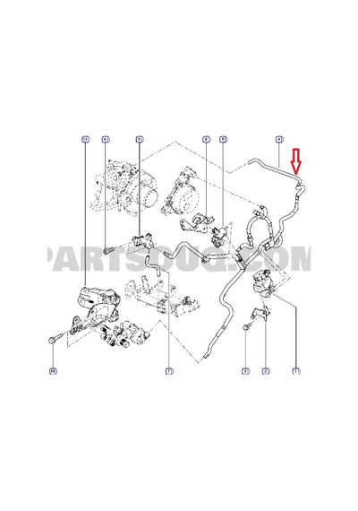 8201137340 Renault Yakıt Hortumu Master Iıı M9r Elektrovana
