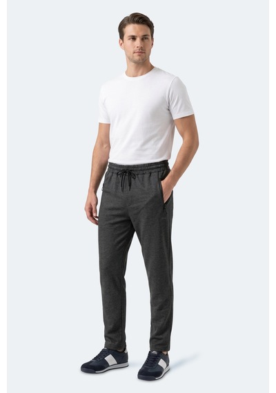 Slazenger Kıckoff I Erkek Siyah Eşofman Altı