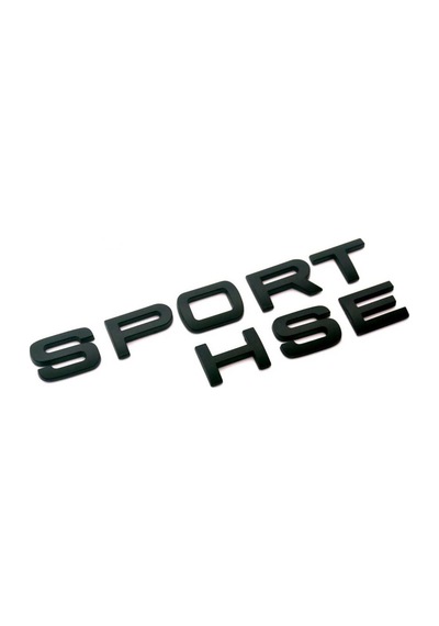 Range Rover Sport Arka Yazı Sport Hse Model Siyah Renk