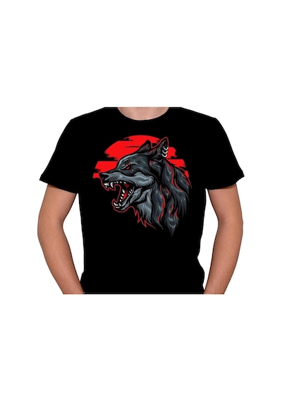 Wolf Kurt Bozkurt Kurt Kafası Tişört Unisex T-shirt 001