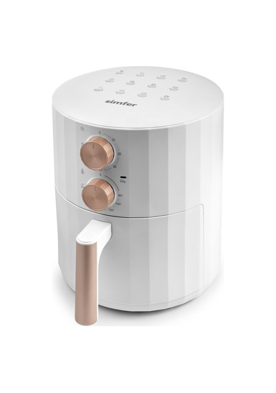 Simfer 6706 5.5Litre Airfry Silent Pro Mekanik Beyaz