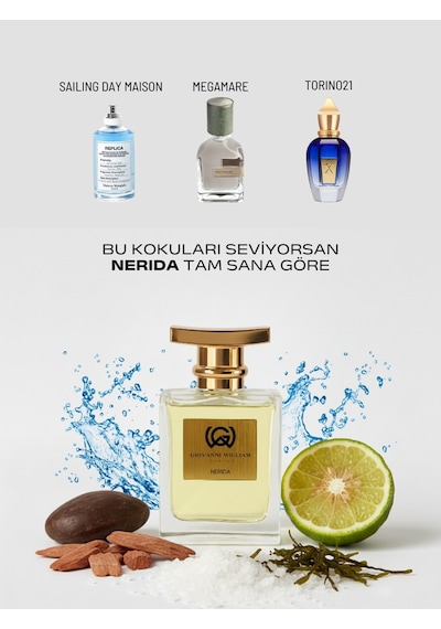 Giovanni William Nerida Erkek Parfüm EDP 50 ML