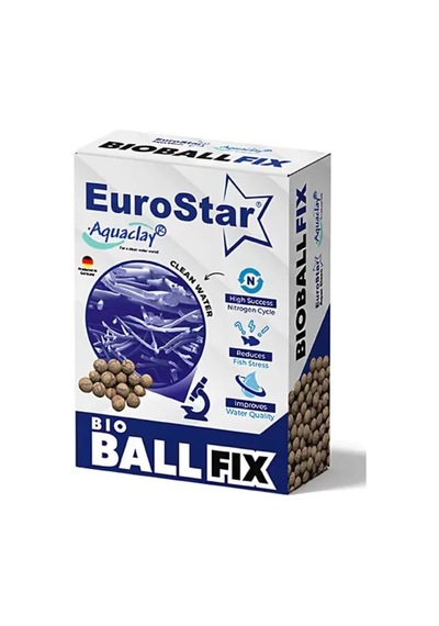Eurostar Biyolojik Filtre Malzemesi Aquaclay Bio Ball Fix 500ml