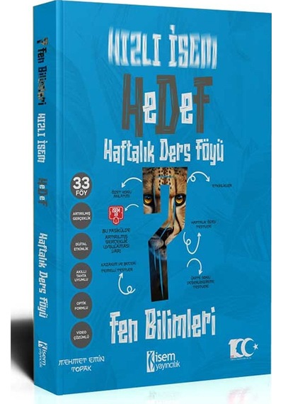 İsem Yayınları 7. Sınıf Fen Bilimleri Haftalık Ders Föyü P-212806