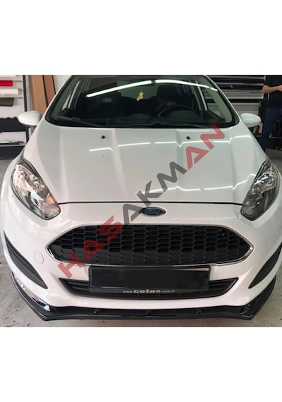 HasAkman Ford Fiesta Basic Ön Tampon Lip Piona Black 2013 - 2017
