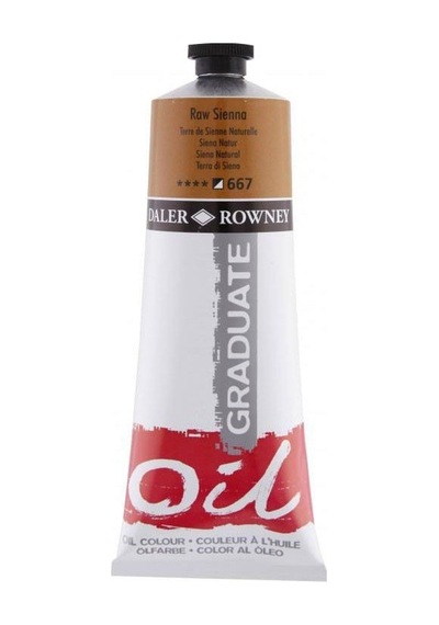 Graduate 200 ML Yağlı Boya 667 Raw Sienna