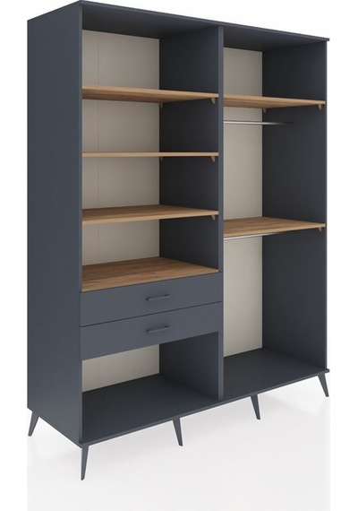 Kronos Gardrop 6 Raflı 2 Çekmeceli 2 Askılı 176x59x221 Antrasit-çam/antrasit Çam/antrasit Kronos Gardrop 6 Raflı 2 Çekmeceli 2 Askılı 176x59x221 Antrasit-çam/antrasit Çam/antrasit