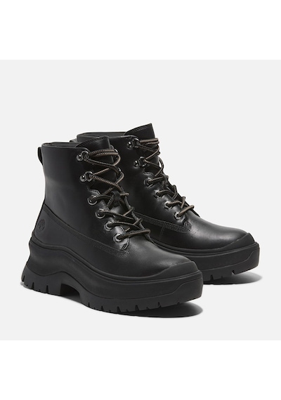 Timberland Roxie Lane Mid Lace Up Boot Kadın Bot-31859 Siyah