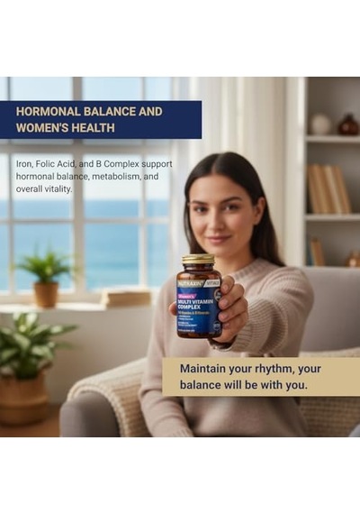 Nutraxin Women's Multi Vitamin Complex 60 Tablet Takviye Edici Gıda