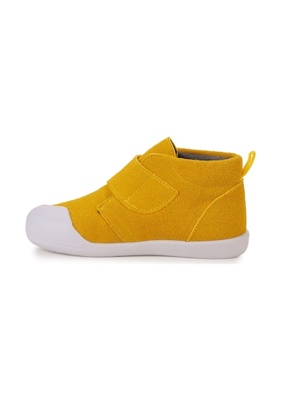 Kiko Kids Winnie Cırtlı Erkek Bebek Günlük Bot Ayakkabı Sarı