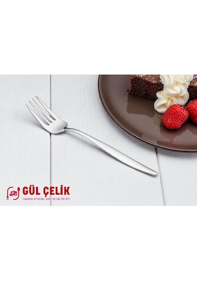 Çatal Kaşık Seti 30 Parça 6 Kişilik Sivri Model 18/0 Kalite Paslanmaz Çelik