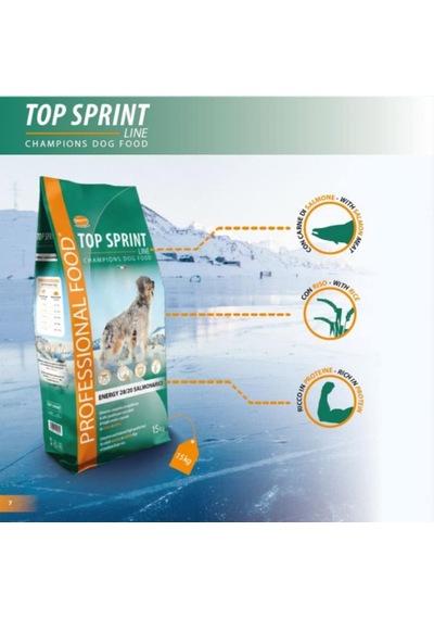 Top Sprınt Enerji Salmon And Rice Somon Ve Pirinçli