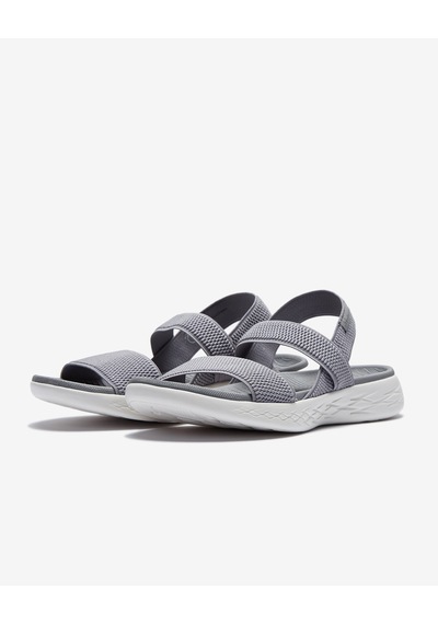 Skechers On - The - Go 600 Kadın Gri Sandalet 15312 Gyw Gri