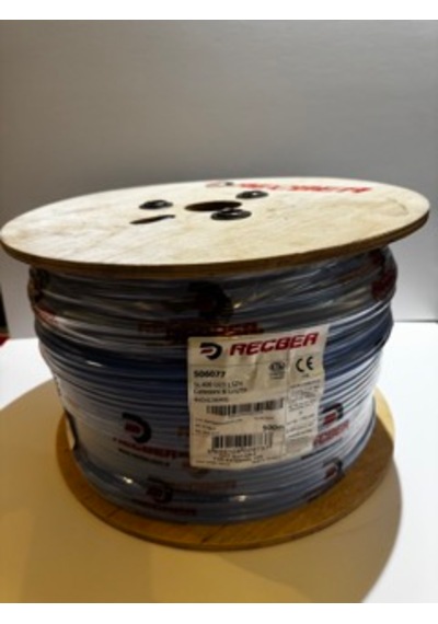 Reçber Cat 6 Halogen Free U/utp Sl400 23 Awg 500 Metre Mavi