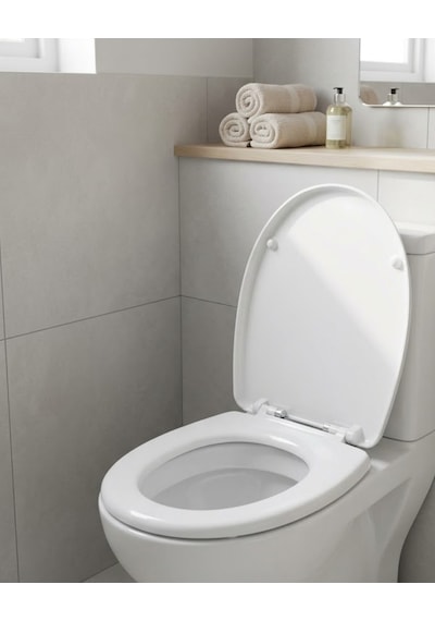 Dayanıklı Klozet Kapağı Universal Model Kolay Kurulum Hijyenik Banyo Ürünü - Lisinya Sarı