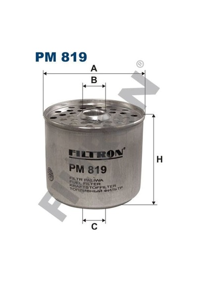 FILTRON PM819 Yakıt Filtresi Dizel Boxer 1.9-2.5-Expert-J9-Jumper-Ducato-Escort-Transit-Trafic-Jetta-Passat-Trans