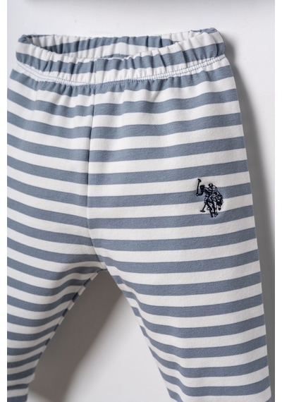 U.S. Polo Assn. Erkek Bebek Baskılı Lacivert Uzun Kol Pijama Takım Usb3162-c-v2 Usb3162-c-v2