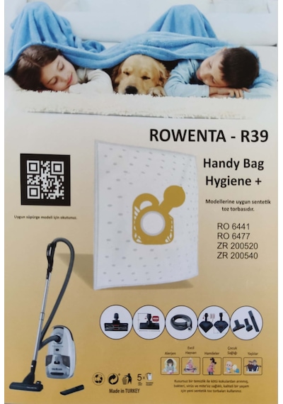 20 Ad Rowenta Silence Force Ro6477 4a Toz Torbası Zr200540 4ATORB