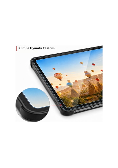 Honor Pad 10 12.1 İnç Ekran Koruyucu Nano Parlak Şeffaf