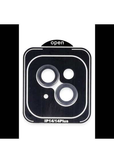 İphone 14 Pvd Metal Kamera Lens - Siyah Diğer