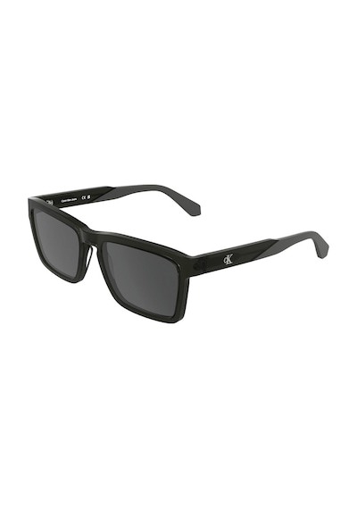 Calvin Klein Jeans Ckj 25617s 050 56 Unisex Dikdörtgen Şeffaf Gri Kemik Güneş Gözlüğü Gri
