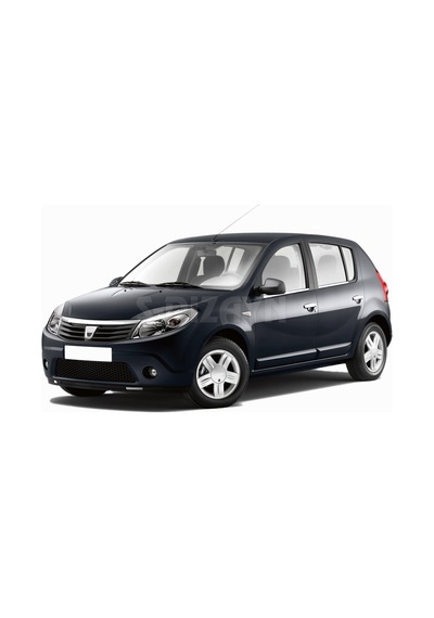 S-Dizayn Dacia Sandero Krom Cam Çıtası 4 Prç 2008-2013