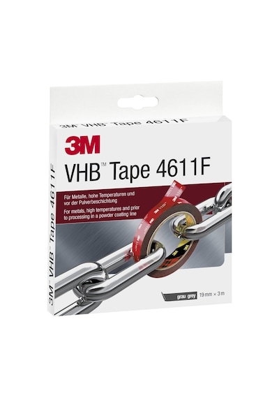 3M VHB 4611F Çift Taraflı Akrilik Bant 19mm x 3m