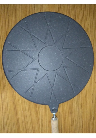 Döküm Gözleme Tavası 34 CM Granit Kaplama Non-Stick
