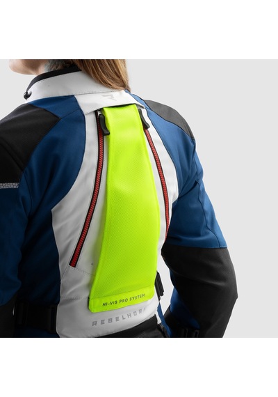 Rebelhorn Hardy 3.0 Kadın Motosikllet Montu Gri