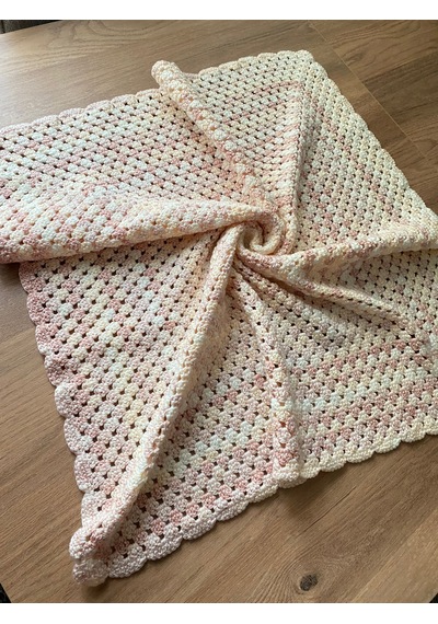 El Örgüsü Alize Nako Bebek Battaniyesi Pembe