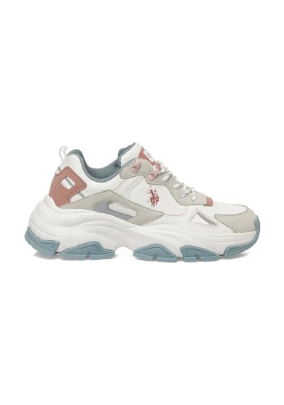 U.s. Polo Assn. Kalısta 6fx 102158051 Kadın Spor Ayakkabı Beyaz 36-40 Beyaz