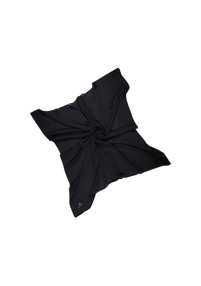 Mim Eşarp Mısırlı Eşarpları Queen Krep Düz Renk Eşarp 140x140 Cm Siyah