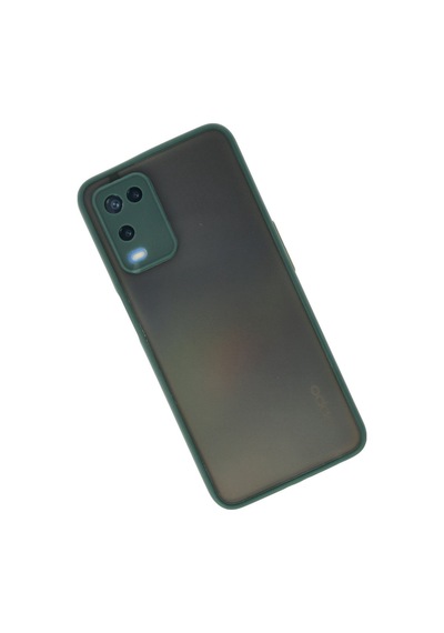 Oppo A54 4g Uyumlu Kılıf Montreal Silikon Kapak - Yeşil