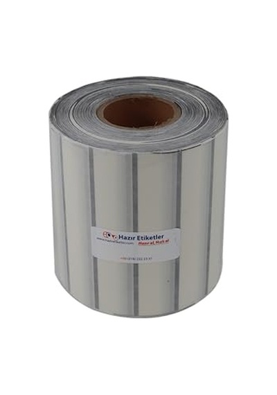 Al Hızlı Al Pp Şeffaf Kutu Kapatma Etiketi Rulo Etiket 100mm X 20mm Çap 900 Adet Yuvarlak Transparan 1