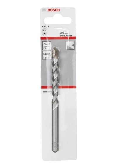 Bosch cyl-3 Serisi, Beton Matkap Ucu 9*120 mm-2608597664