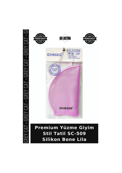 Premium Yüzme Giyim Stil Tatil Sc-509 Silikon Bone Lila