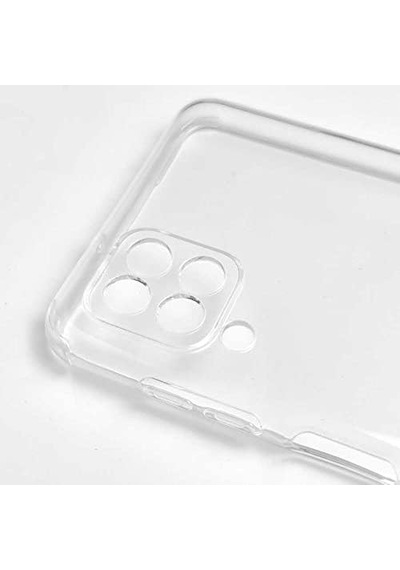 Logis Samsung Galaxy Uyumlu A22 Kılıf Süper Silikon Şeffaf Şeffaf