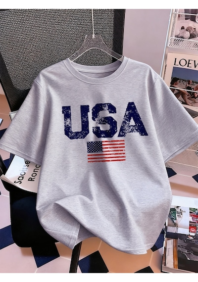 Noıssey Urban Pop Graphic Kadın Tişört Koleksiyonukod 5139 Gri