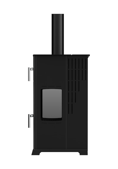 GOLD PLUS 12 KW KUZİNE / MANUEL PELET VE ODUN SOBASI / BABA'S STOVE