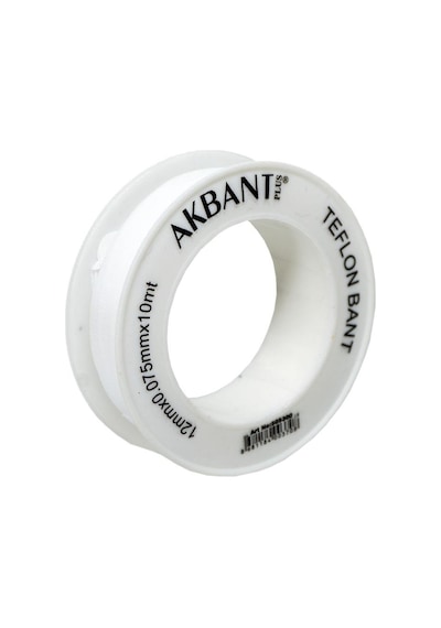 Akbant 505300 Teflon Bant 12mm X 0 075mm X 10mt