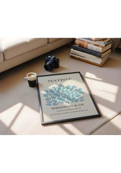 Matisse Çerçevesiz Poster, Modern Dekoratif Çerçevesiz Poster, Tablo, Matisse-17, 30 X 40