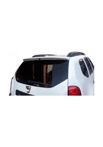 Dacia Duster Cam Üstü Spoiler - Spoyler Beyaz Boya.Lı 2010 - 2017 Boyalı Beyaz