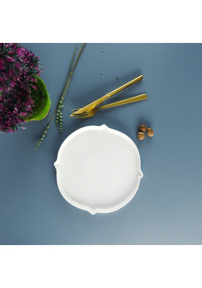 Aryıldız Lunar Yuvarlak Servis Tabağı 23 Cm Çok Renkli