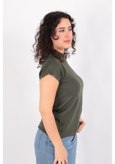 Busem S0016848 Kadın Bluz Haki