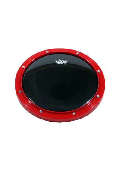 Remo  Practıce  Pad  Ambassador  Ebony  8  İnç  Kırmızı